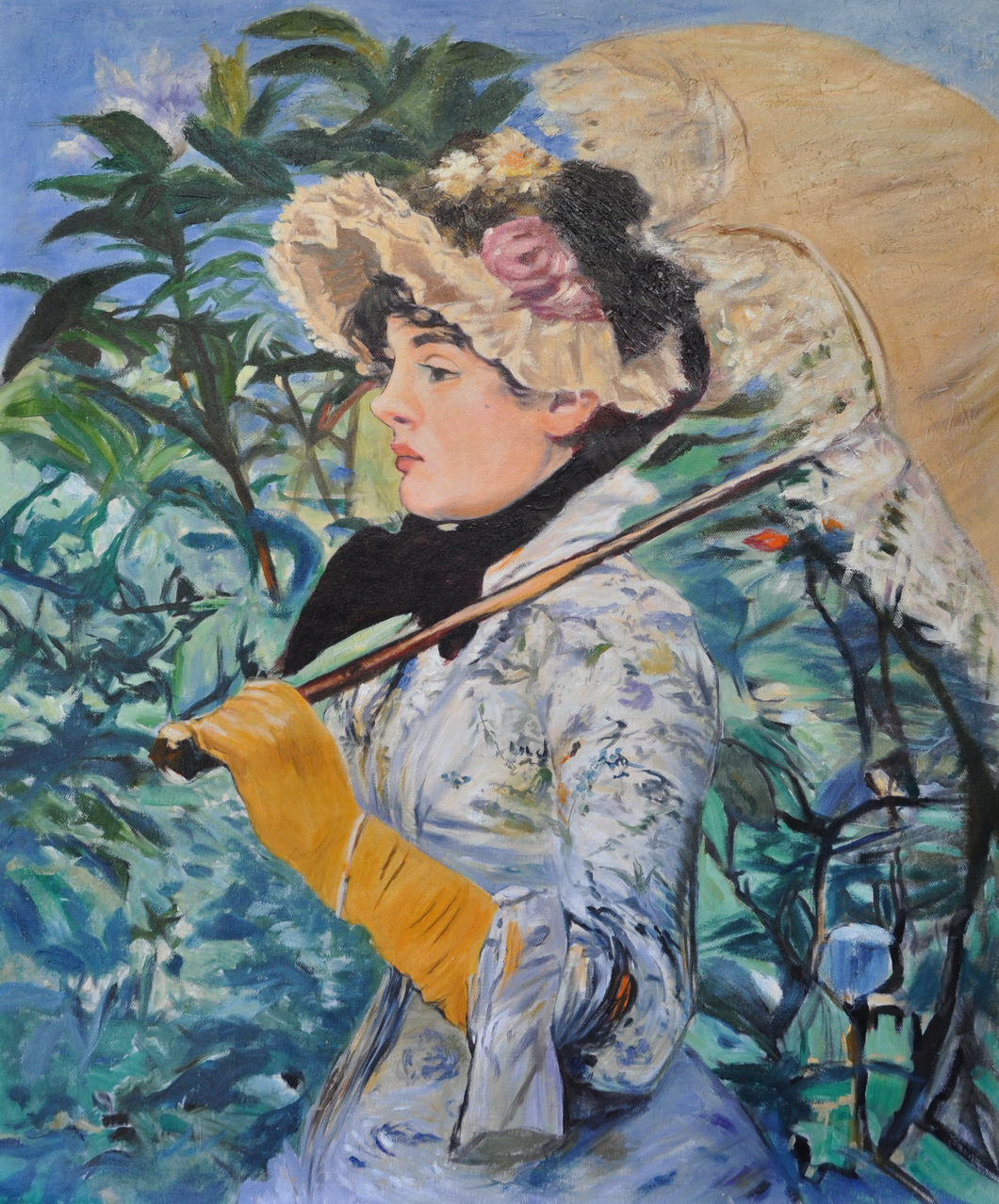 Jeanne: Spring is a painting by Édouard Manet that was created in 1881.